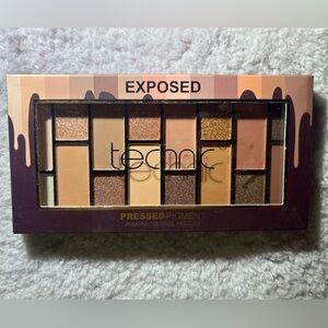 Technics Exposed Eyeshadow Palette – Gold, Bronze, Brown & Peach Tones